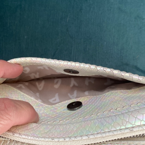 Aimee Kestenberg Cooper Hologram Snake Embossed Leather Crossbody Bag - Picture 10 of 14